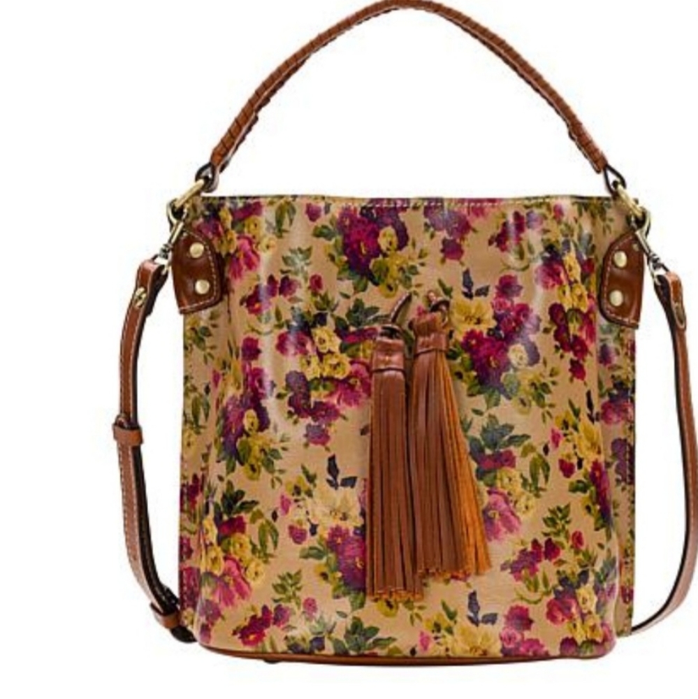 Patricia nash Torresina Leather Bucket bag - Picture 1 of 9